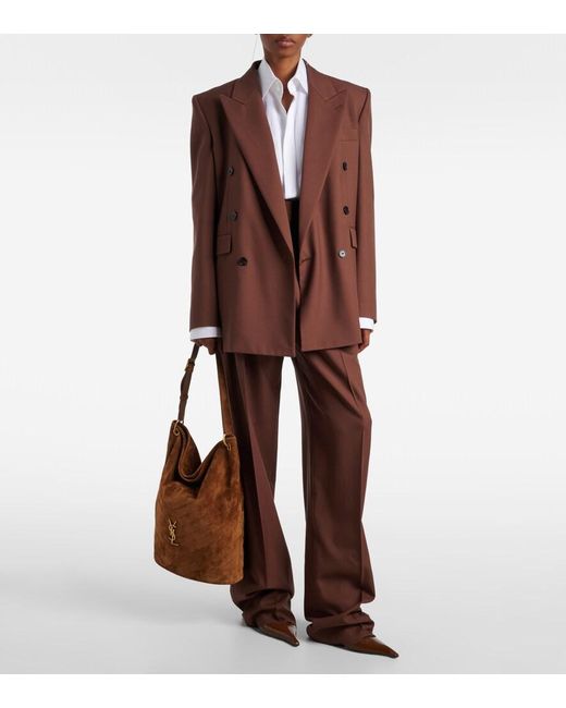 Secchiello Niki Cassandre di Saint Laurent in Brown