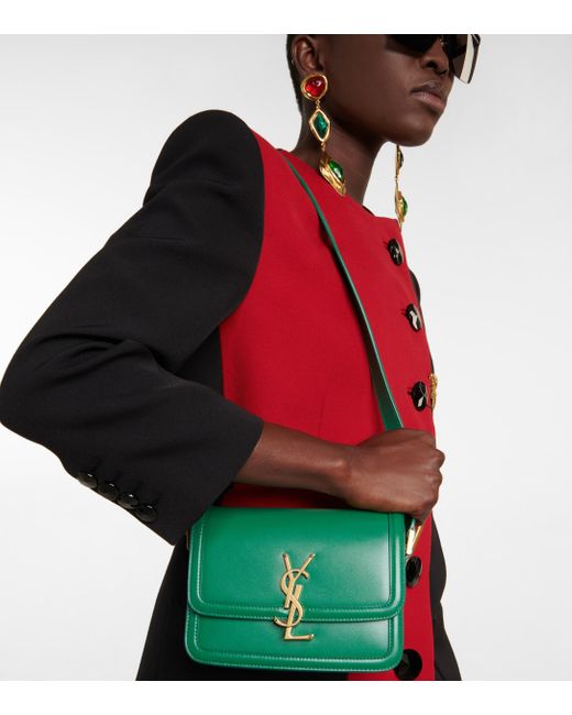 saint laurent solferino small leather crossbody bag