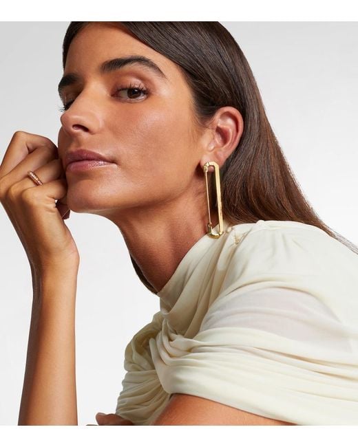 Eera Metallic Eera New York Big 18kt Gold Single Earring