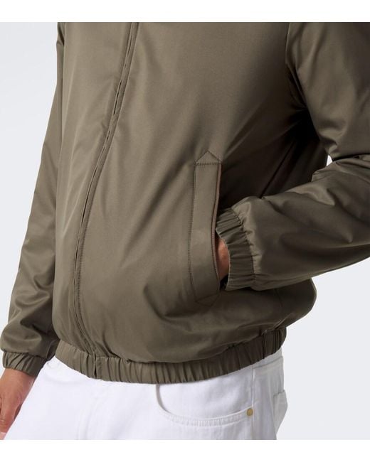 Canali Green Reversible Jacket for men