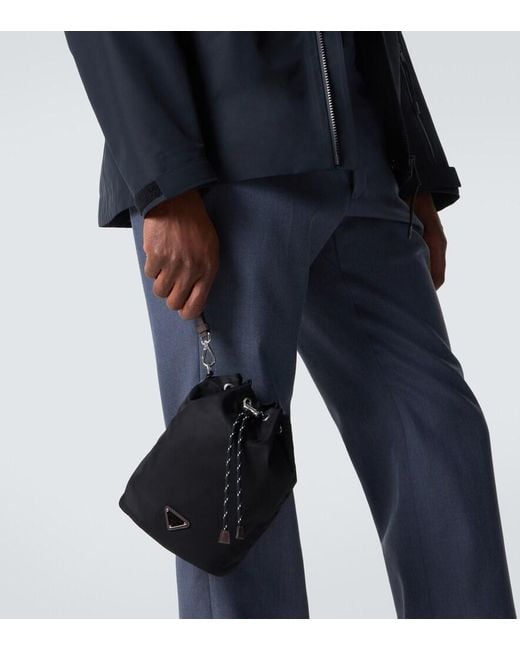 Pochette Speedrock di Prada in Black da Uomo