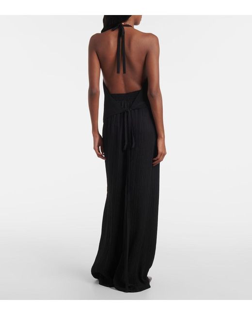 Chaleco Suez Plisado Joseph de color Black