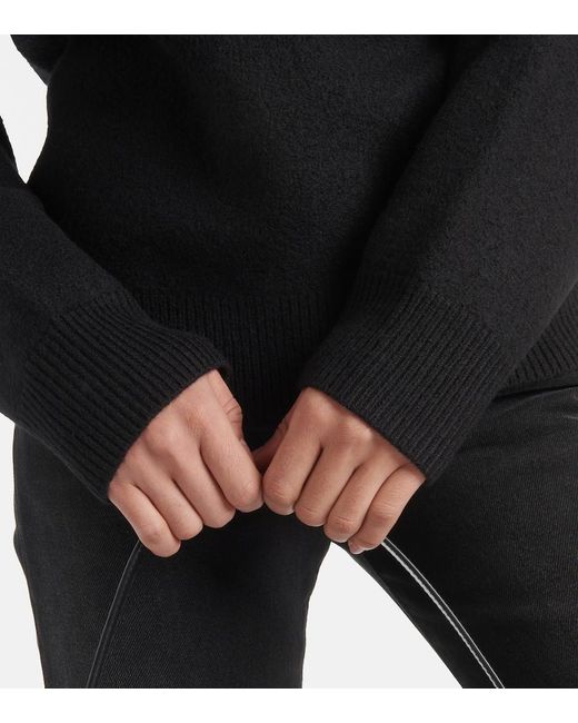 Totême Black Wool Sweater