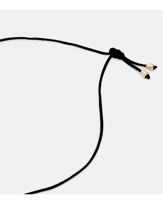 Jennifer Behr Metallic Izzie Tassel Embellished Necklace