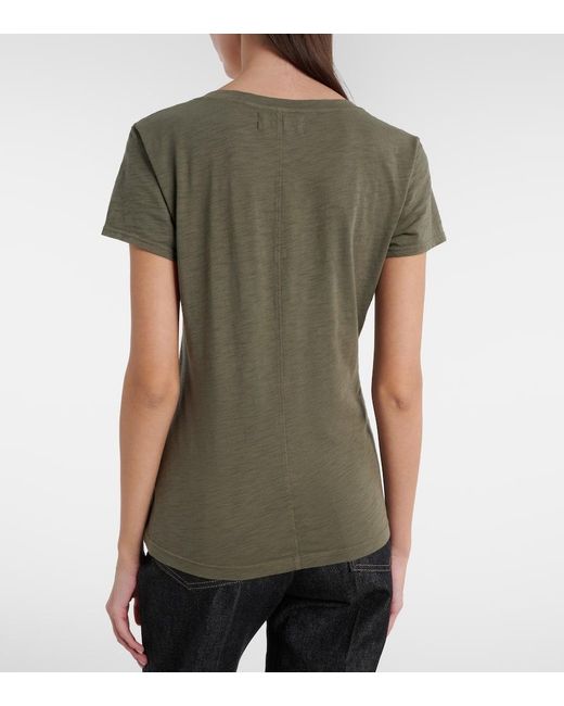 Velvet Green Lilith Cotton T-Shirt