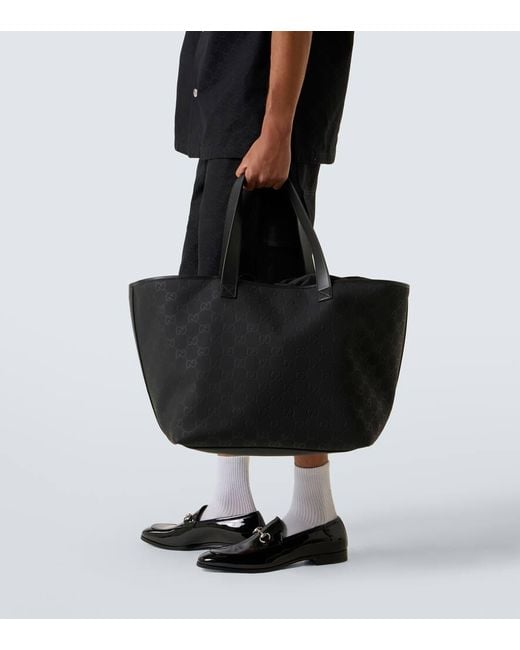 Gucci Tote Bag Edge Large in Black für Herren