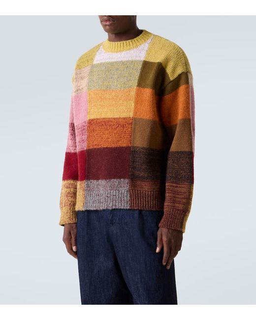 Pullover di Dries Van Noten in Orange da Uomo