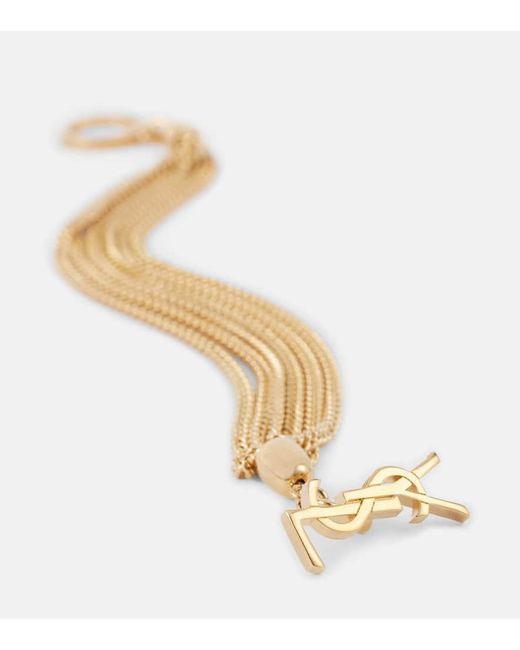 Bracciale Ysl di Saint Laurent in Natural