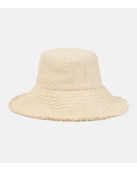 Moncler Natural Straw Hat