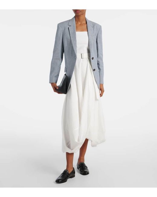 Abito Midi di Brunello Cucinelli in White