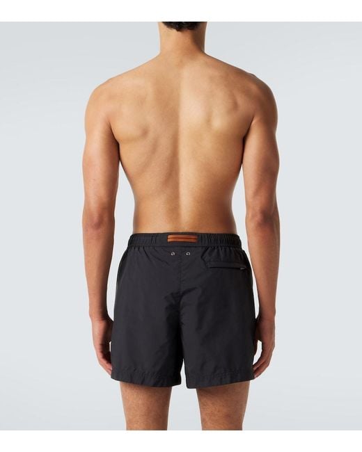 Zegna Blue Swim Trunks for men