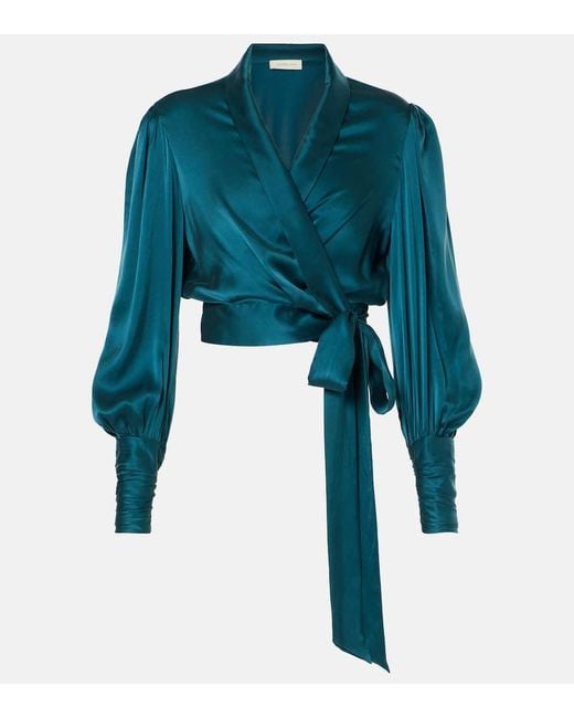 Top A Portafoglio di Zimmermann in Blue