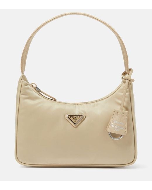 Prada Natural Re-Edition Mini Bag