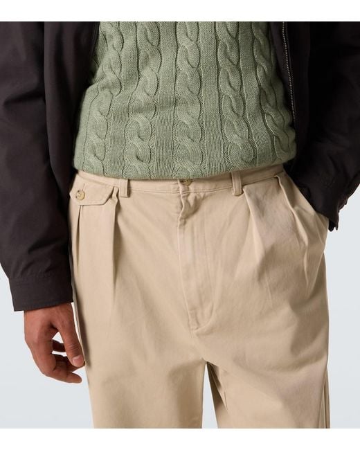 Polo Ralph Lauren Natural High-Rise Cotton Straight Chinos for men