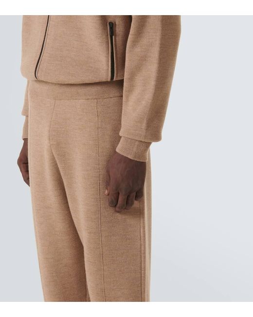 Fusalp Natural Gaston Wool-Blend Sweatpants for men