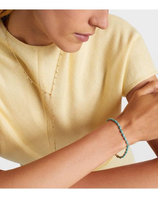 Sydney Evan Blue Eternity 14Kt Bracelet With And Diamonds