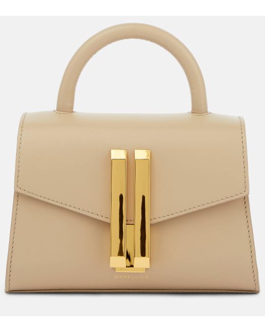 DeMellier London Natural Montreal Nano Leather Tote Bag