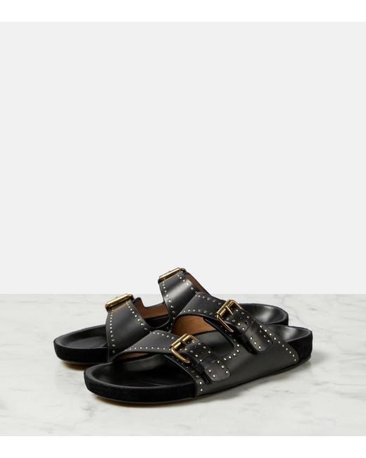 Isabel Marant Black Sandals