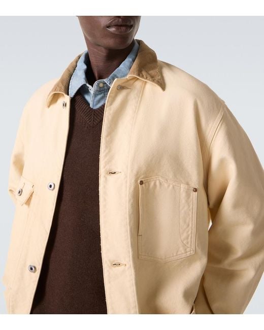 Giacca Vintage di A.PRESSE in Natural da Uomo