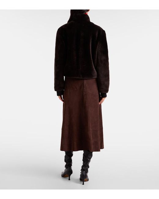 Proenza Schouler Black Label Scarlett Shearling Jacket