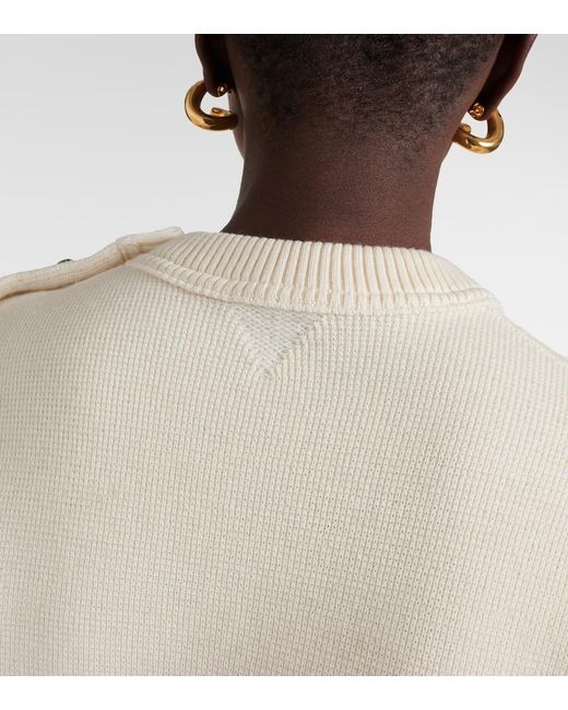 Bottega Veneta Natural Wool Sweater