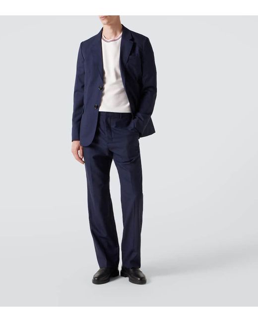 Thom Browne White Cotton Jersey T-Shirt for men
