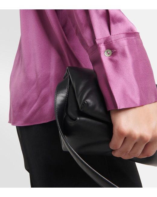 Vince Pink Silk Blouse