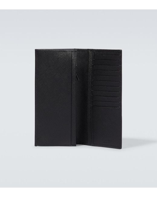 Prada Black Saffiano Leather Wallet