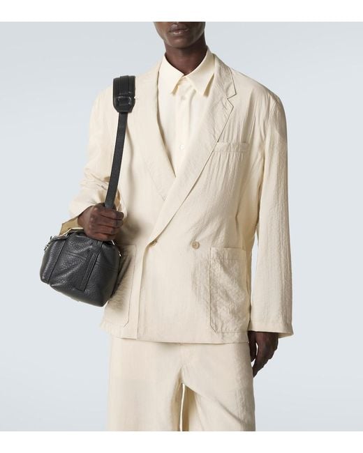 Lemaire Natural Silk-Blend Blazer for men