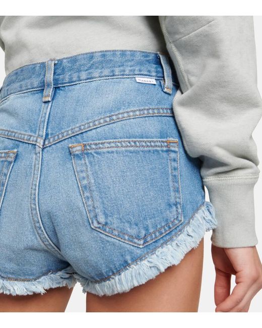 Isabel Marant Blue Jeansshorts Eneidao
