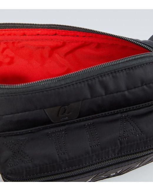 Christian Louboutin Black Loubideal Belt Bag for men