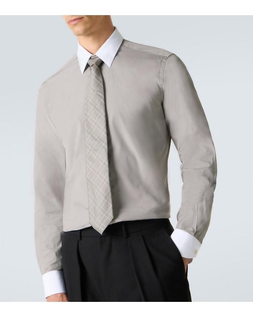 Tom Ford White Cotton Shirt for men