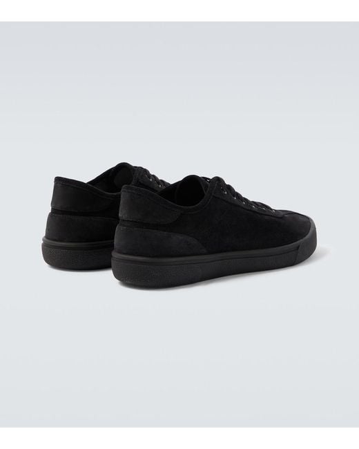 The Row Black Suede Sneakers for men