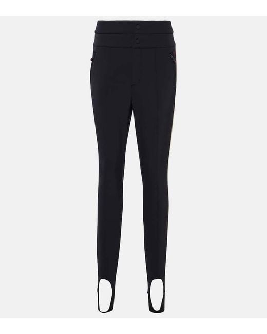 Perfect Moment Blue Aurora High-Rise Stirrup Ski Pants