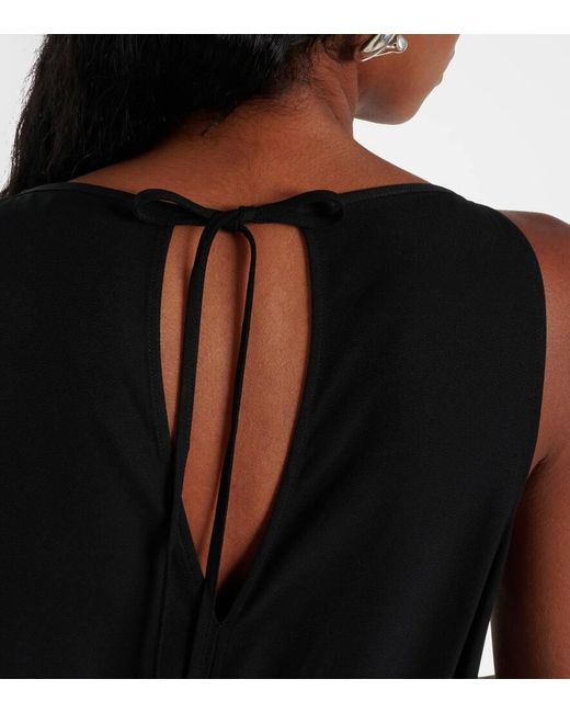 Mono De Crepe Saten Totême  de color Blue