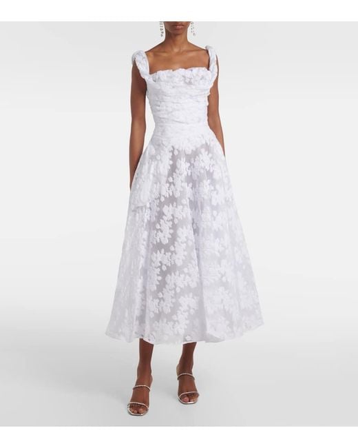 Vivienne Westwood White Midikleid