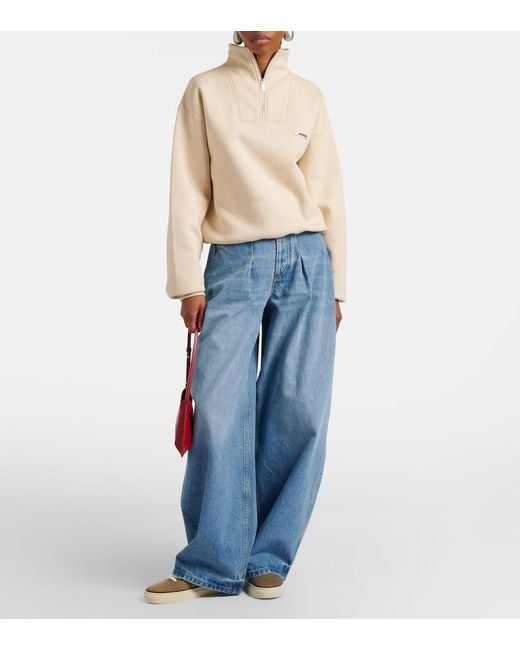 Jacquemus Green Fefe Canvas Sneakers