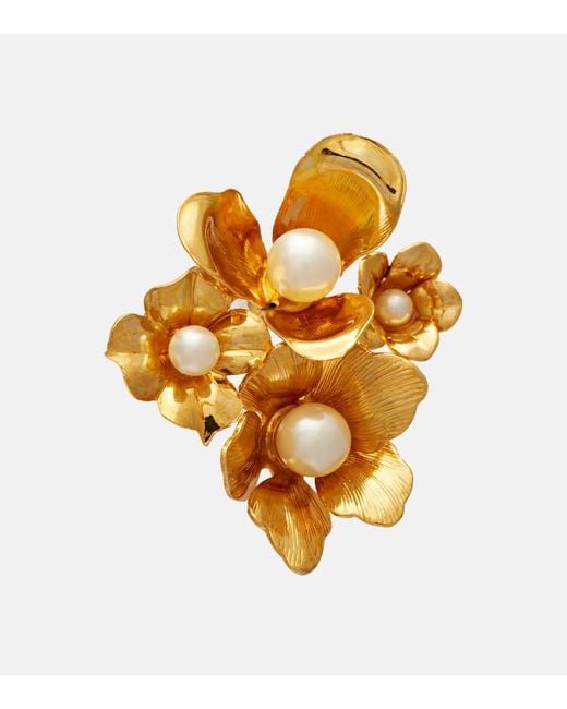 Boucles D'Oreilles Orsola En Plaque Or Jennifer Behr en coloris Metallic