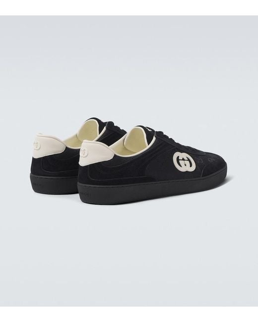 Gucci Black G75 Sneaker, Uk for men