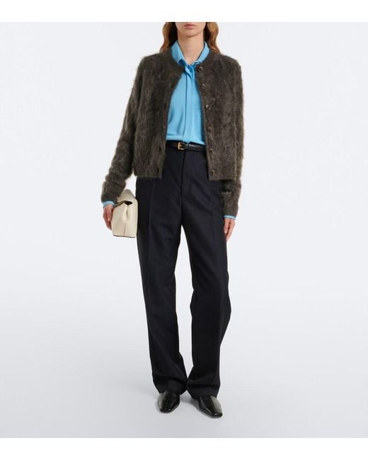 Lisa Yang Black Azalea Cashmere Cardigan