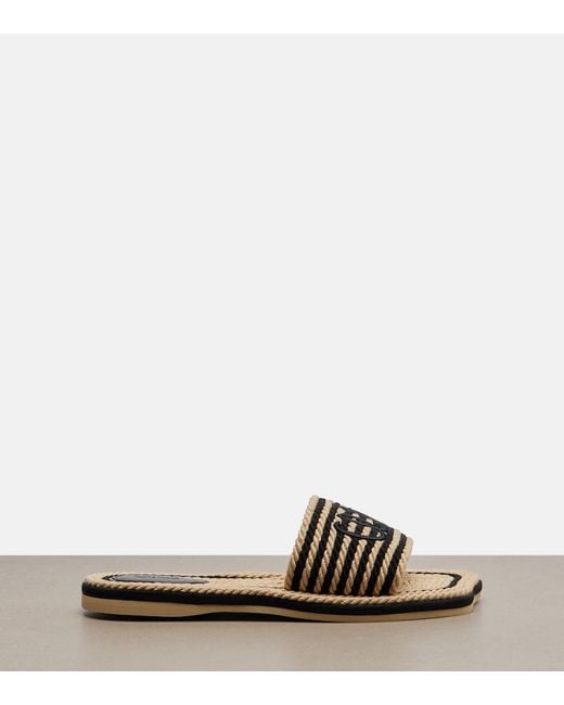 Chloé Brown Sand Logo Slides