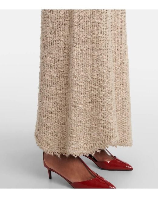 Khaite Natural Ema Hemp And Silk Maxi Dress