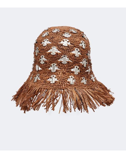 Cappello Da Pescatore di Rabanne in Brown