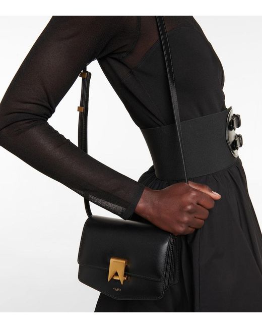 Alaïa Black Alaã¯A Small 'Le Papa' Shoulder Bag