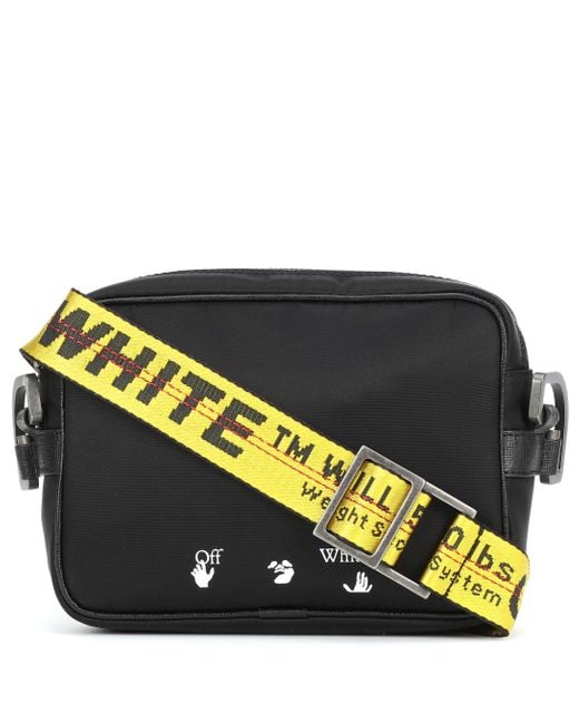 Off-White c/o Virgil Abloh Black Logo Crossbody Bag