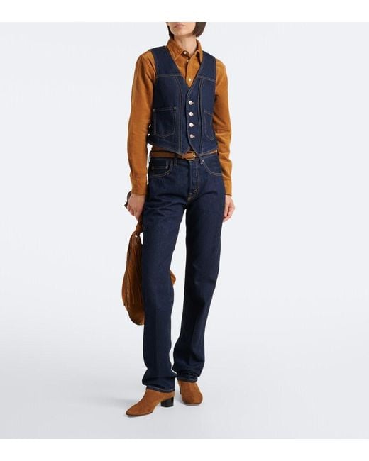 Polo Ralph Lauren Blue Straight Leg Jeans