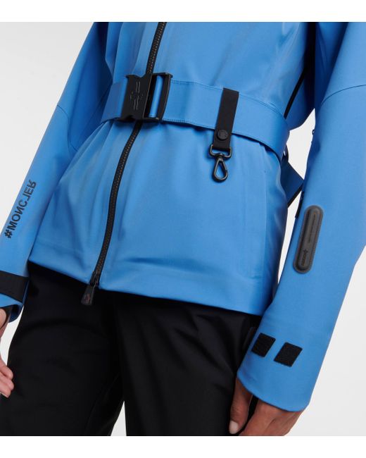 3 MONCLER GRENOBLE Blue Teche Ski Jacket