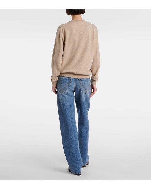 Pull Arona En Cachemire Loro Piana en coloris Natural