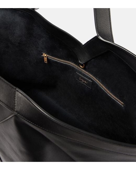 Saint Laurent Black Y Leather Tote