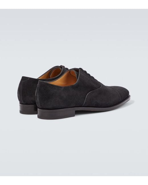 Derbies City Ii En Daim John Lobb pour homme en coloris Black